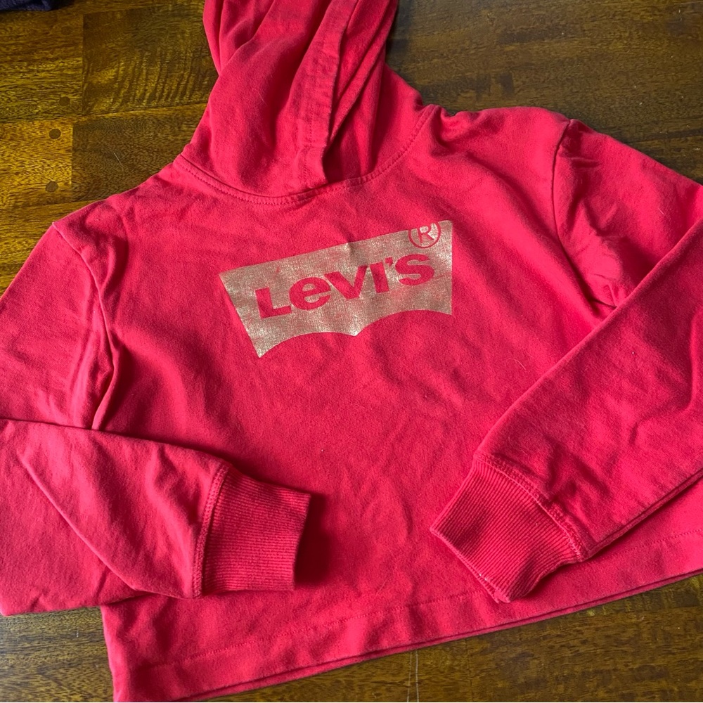 Girls Levi’s Cropped Sweatshirt
